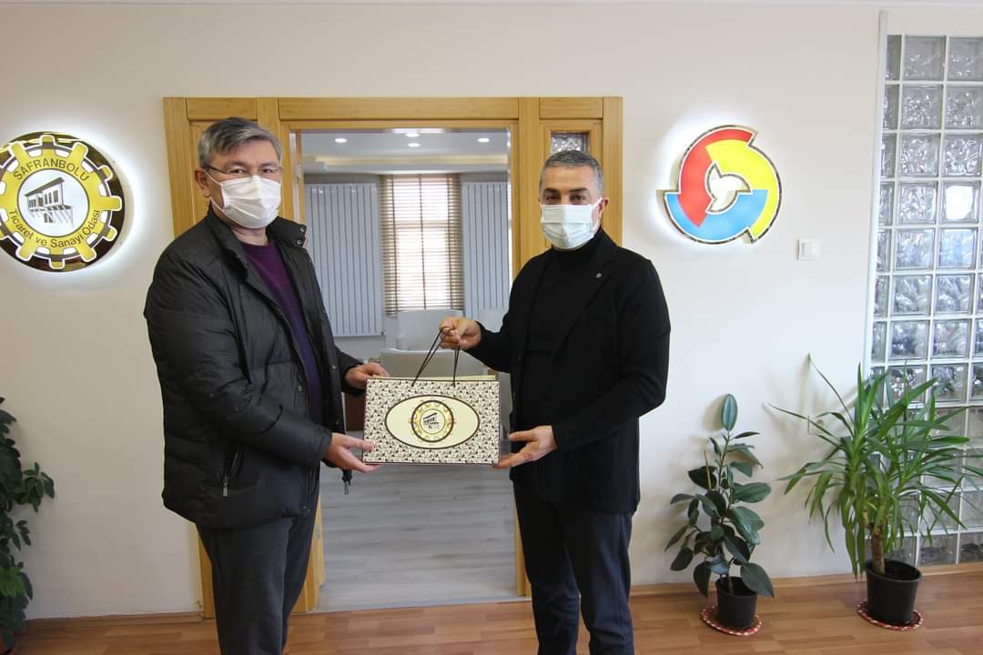 Kazakistan Ankara Büyükelçisinden Odamıza Ziyaret